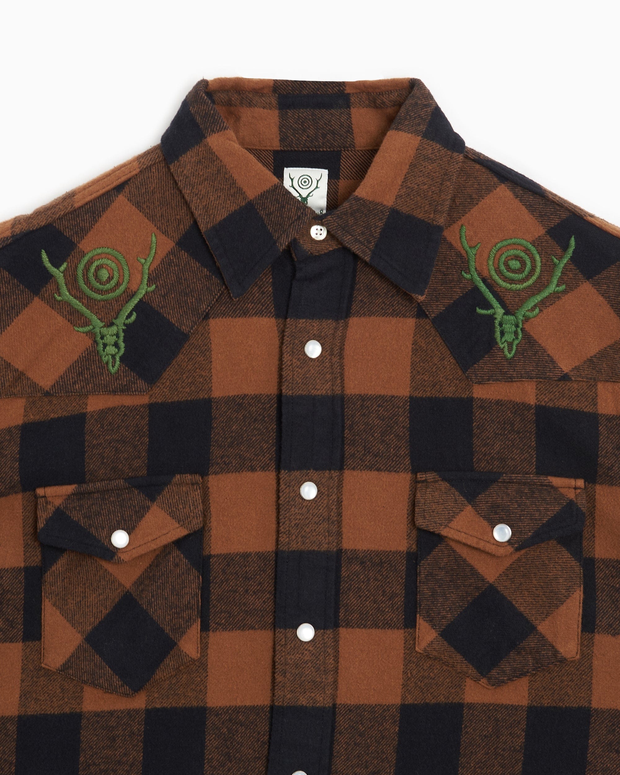 South2 West8 Camisa South2 West8 Western Men's Twill Shirt para hombre