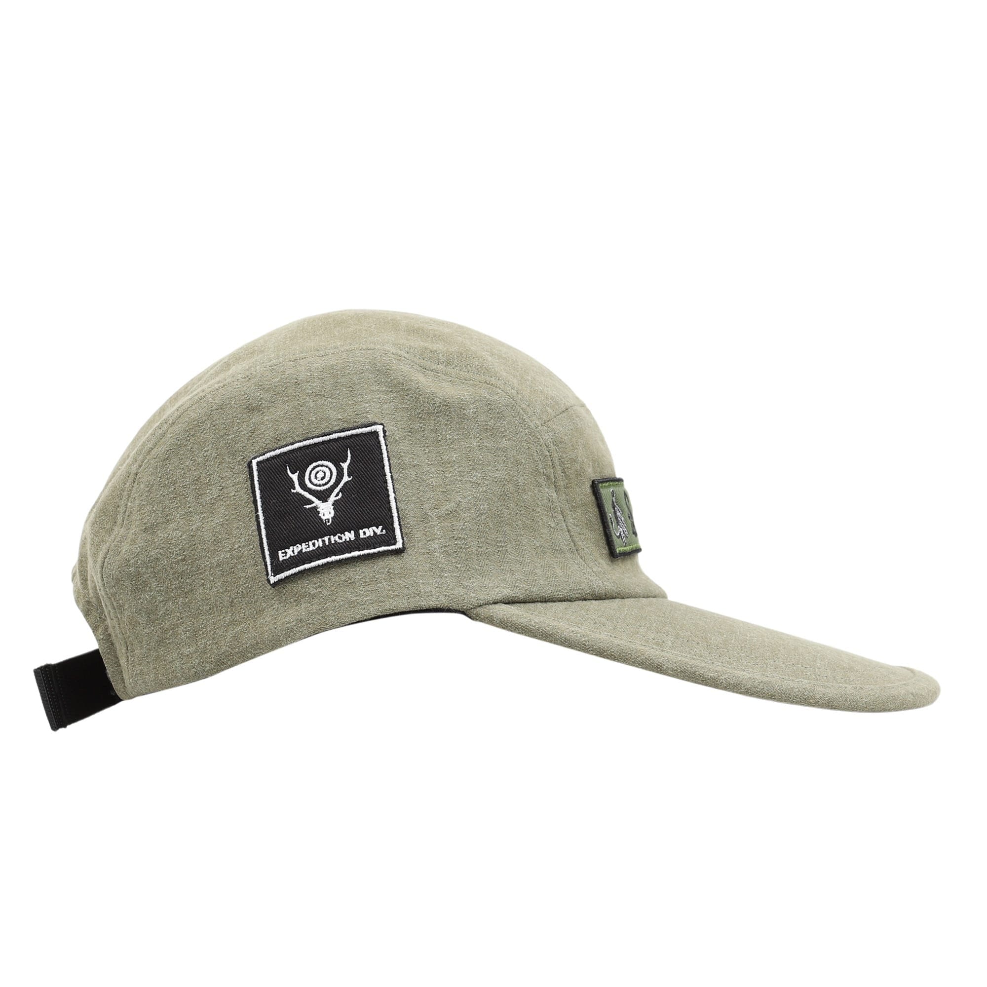 South2 West8 5 Panel Cap Herringbone - Olive