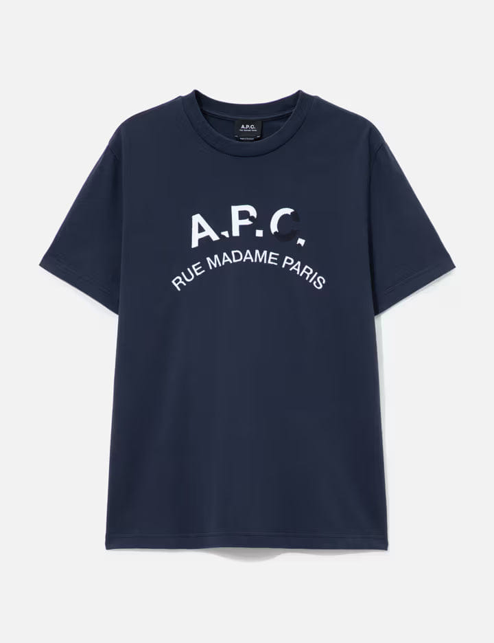 A.P.C. T - Shirt With Vintage - Effect A.P.C. Logo