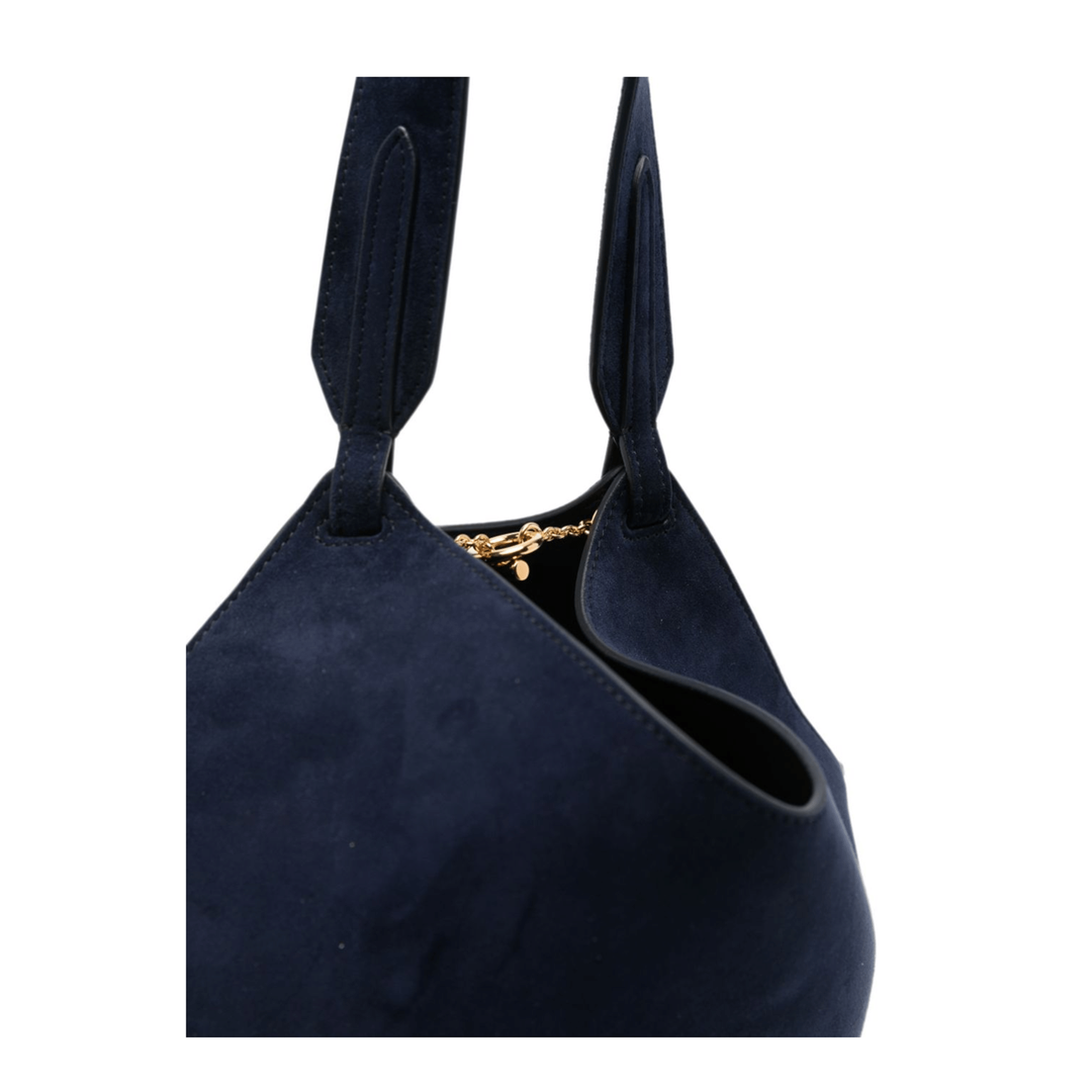 Khaite Small Lambskin Shoulder Bag - Black