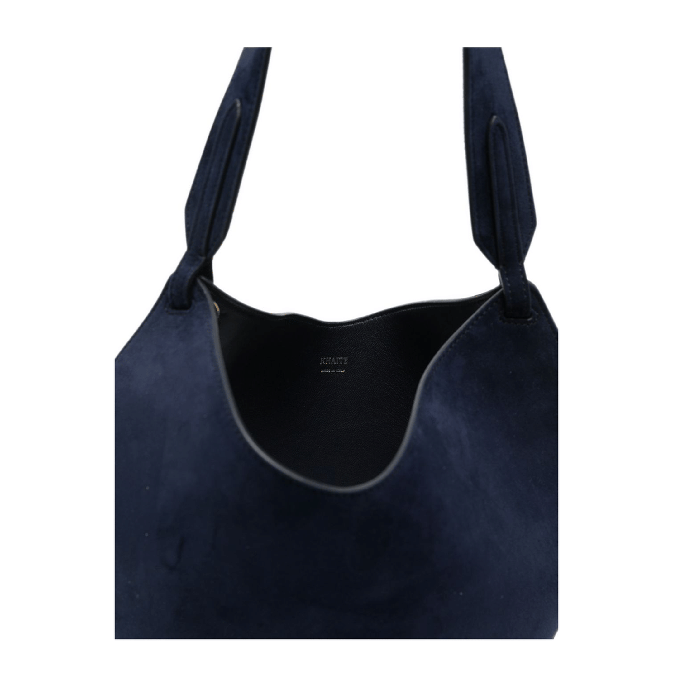 Khaite Small Lambskin Shoulder Bag - Black