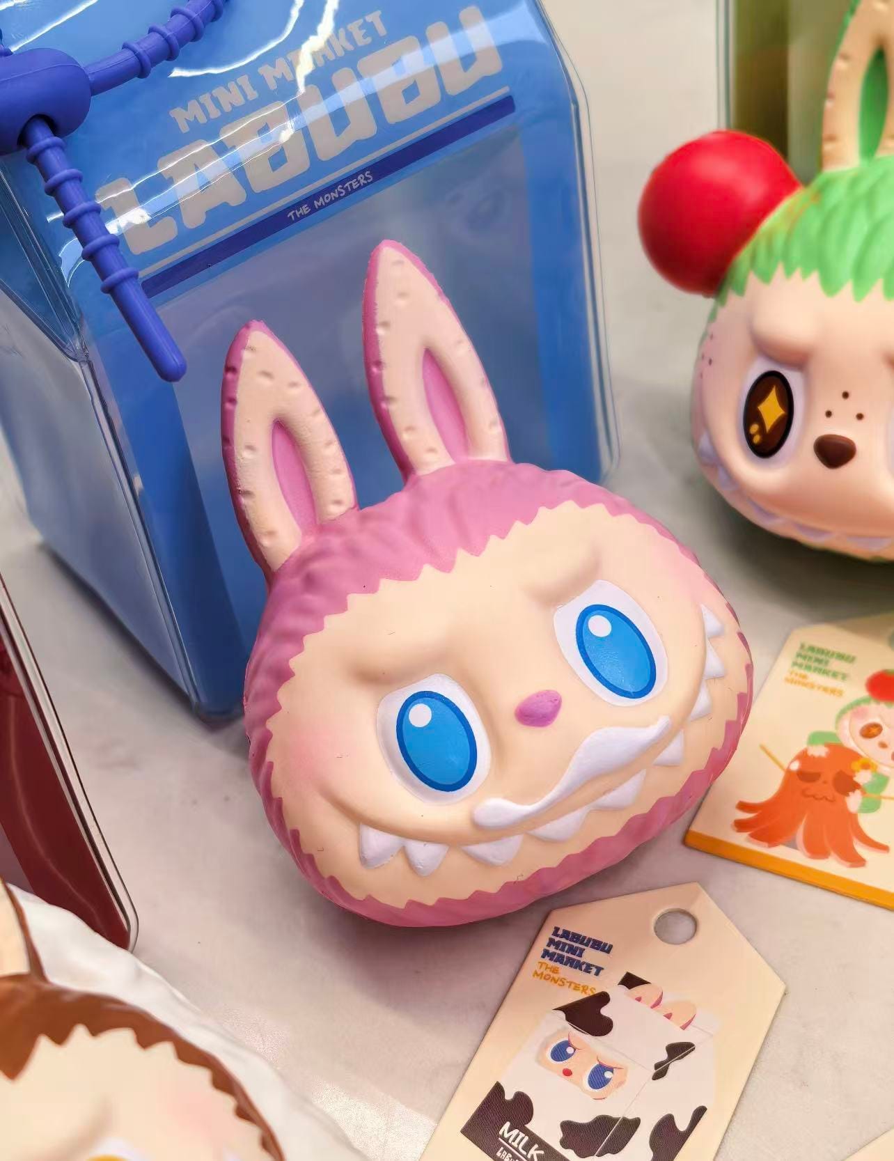 The Monsters Labubu Wacky Mart Series Pinch Pendant