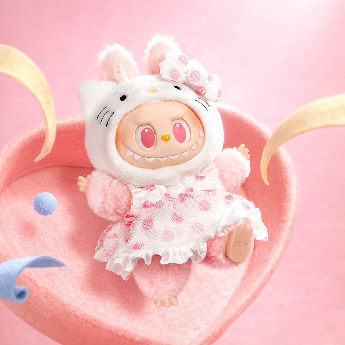 THE MONSTERS Labubu × Hello Kitty and Friends Series - Vinyl Plush Pendant Blind Box