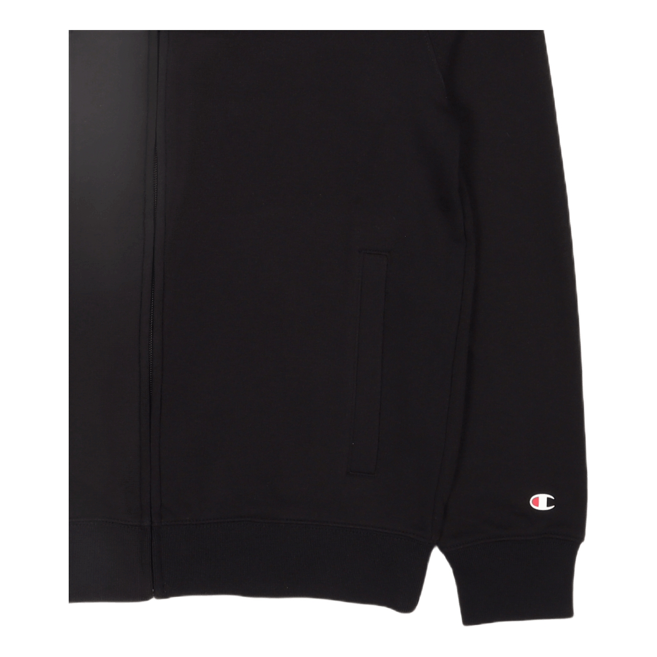 Champion Full Zip Sweatshirt Black Beauty
