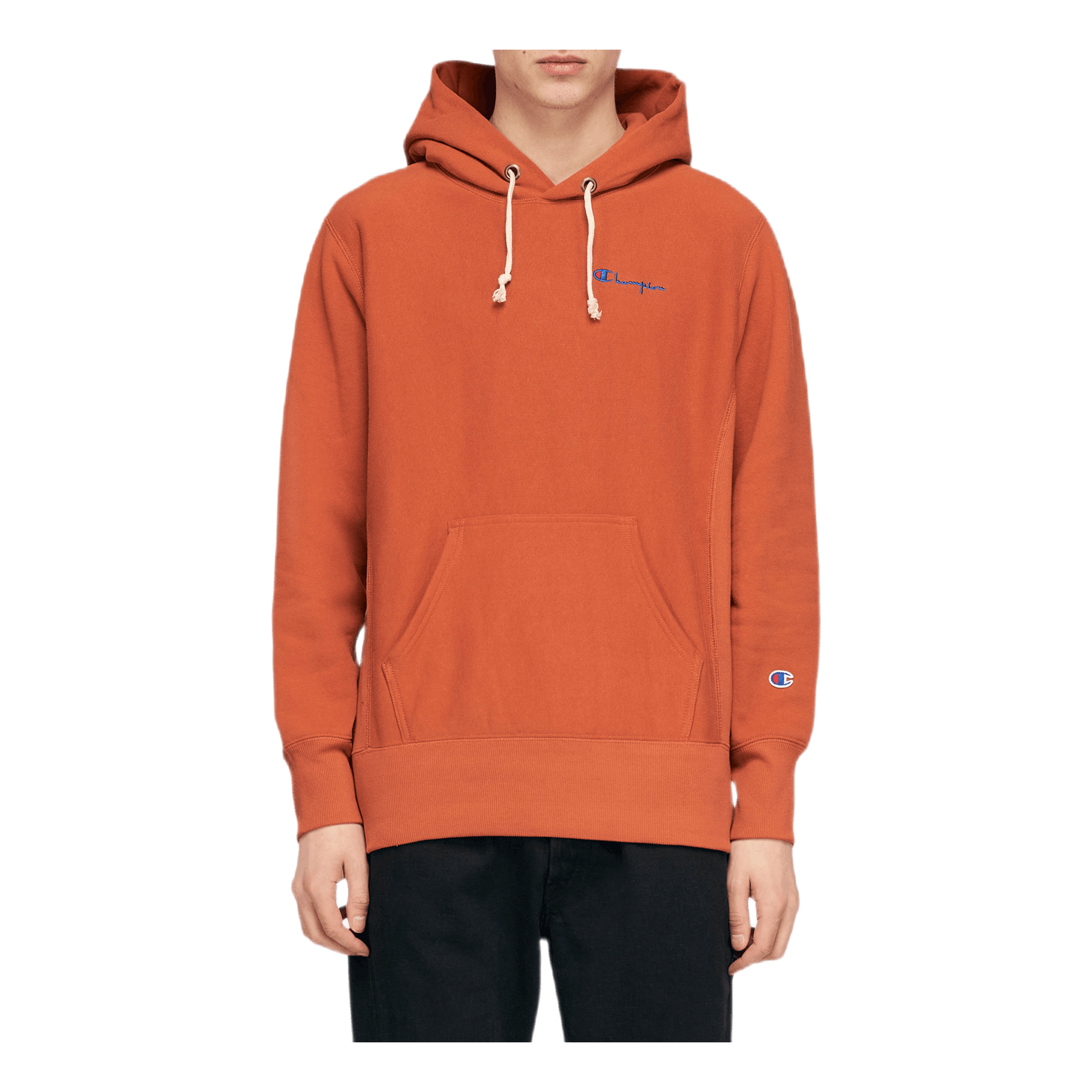 Champion Hooded Sweatshirt Brown