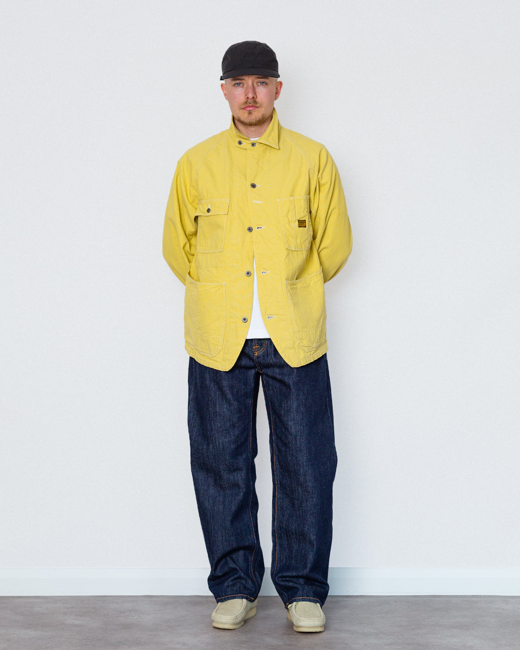 Kapital Canvas Cactus Coverall - Sunfade Yellow