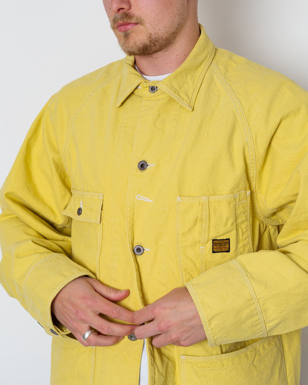 Kapital Canvas Cactus Coverall - Sunfade Yellow