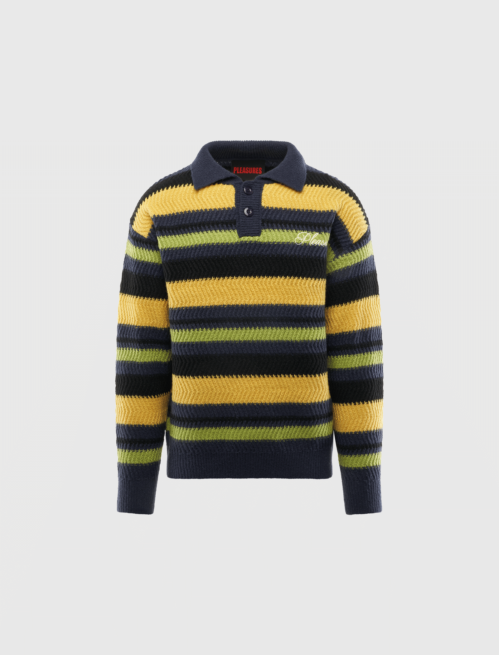 Pleasures COOPER POLO SWEATER