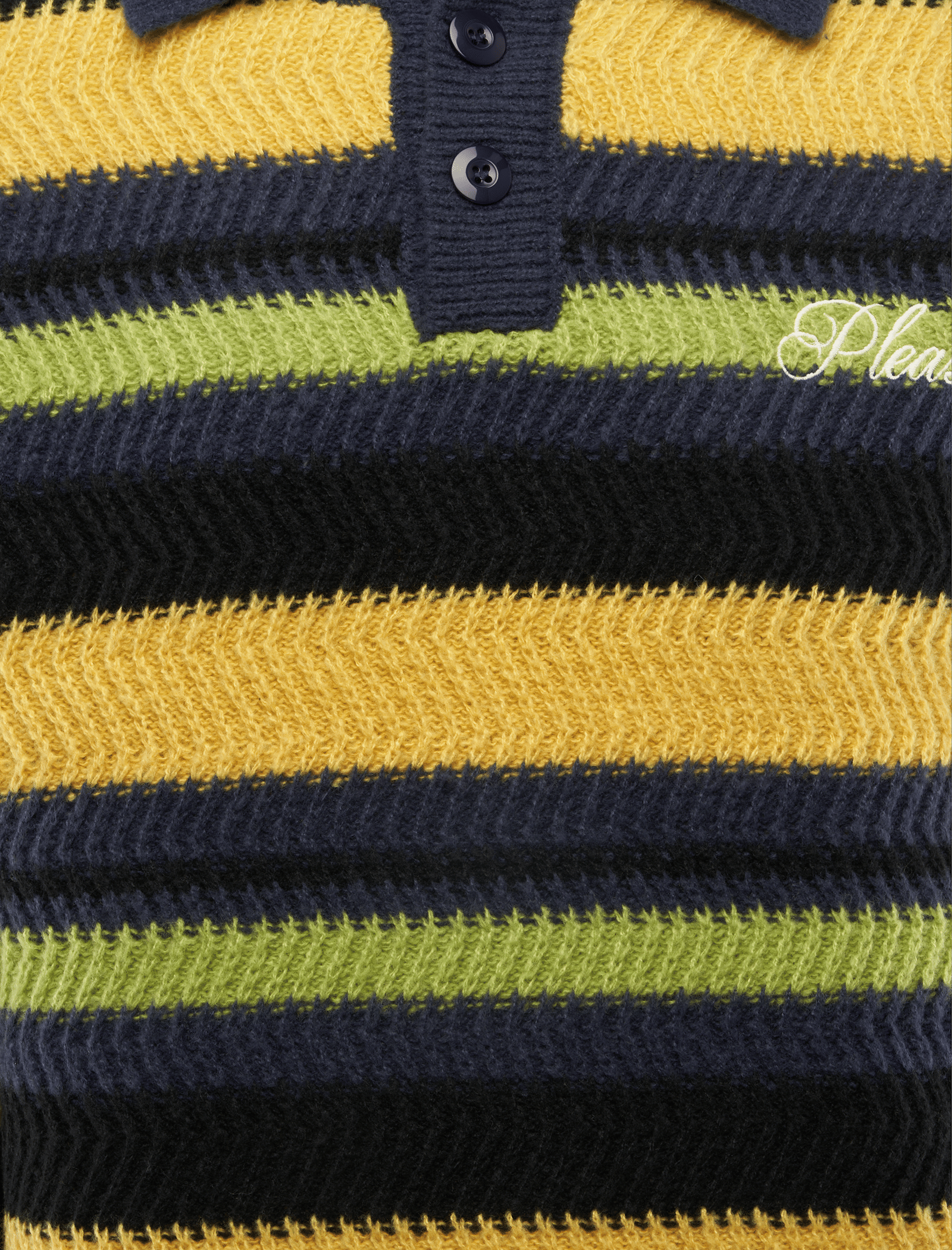 Pleasures COOPER POLO SWEATER