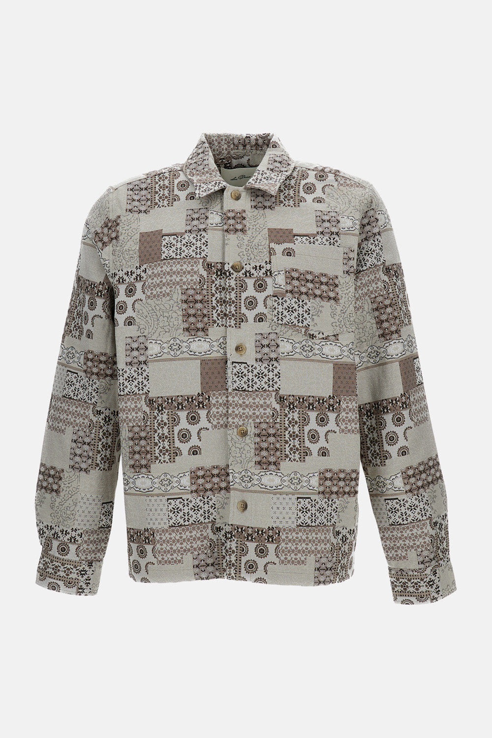 Les Deux GIACCA CAMICIA JACQUARD
