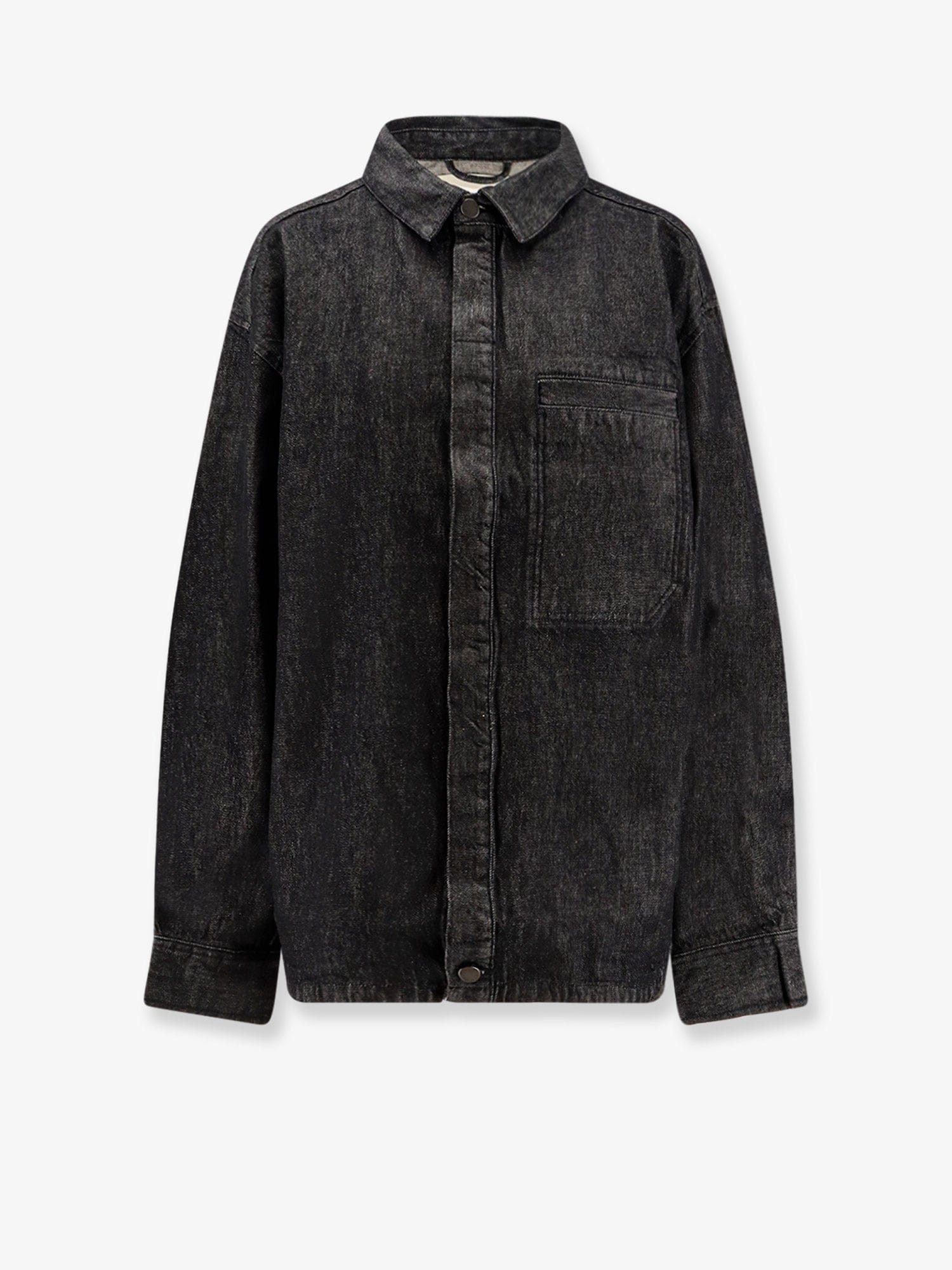 Entire Studios Herculean black denim shirt/jacket