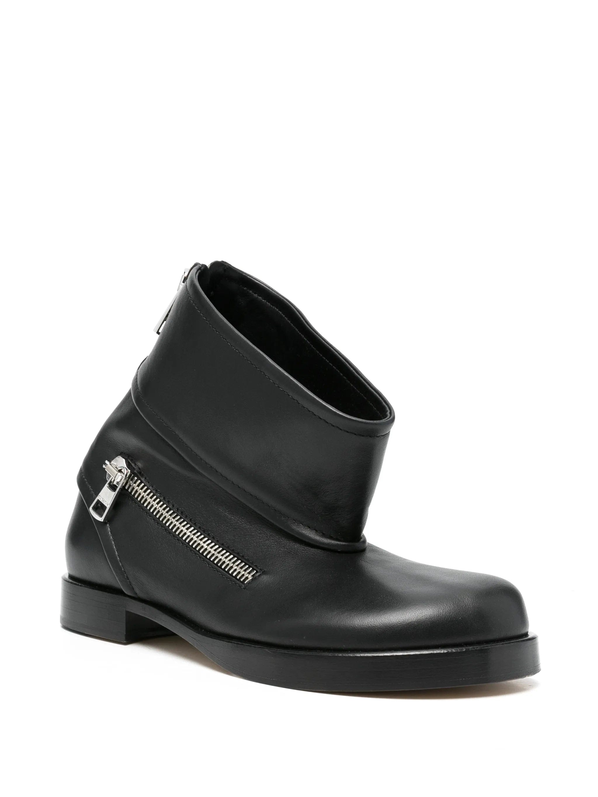 JW Anderson leather ankle boots