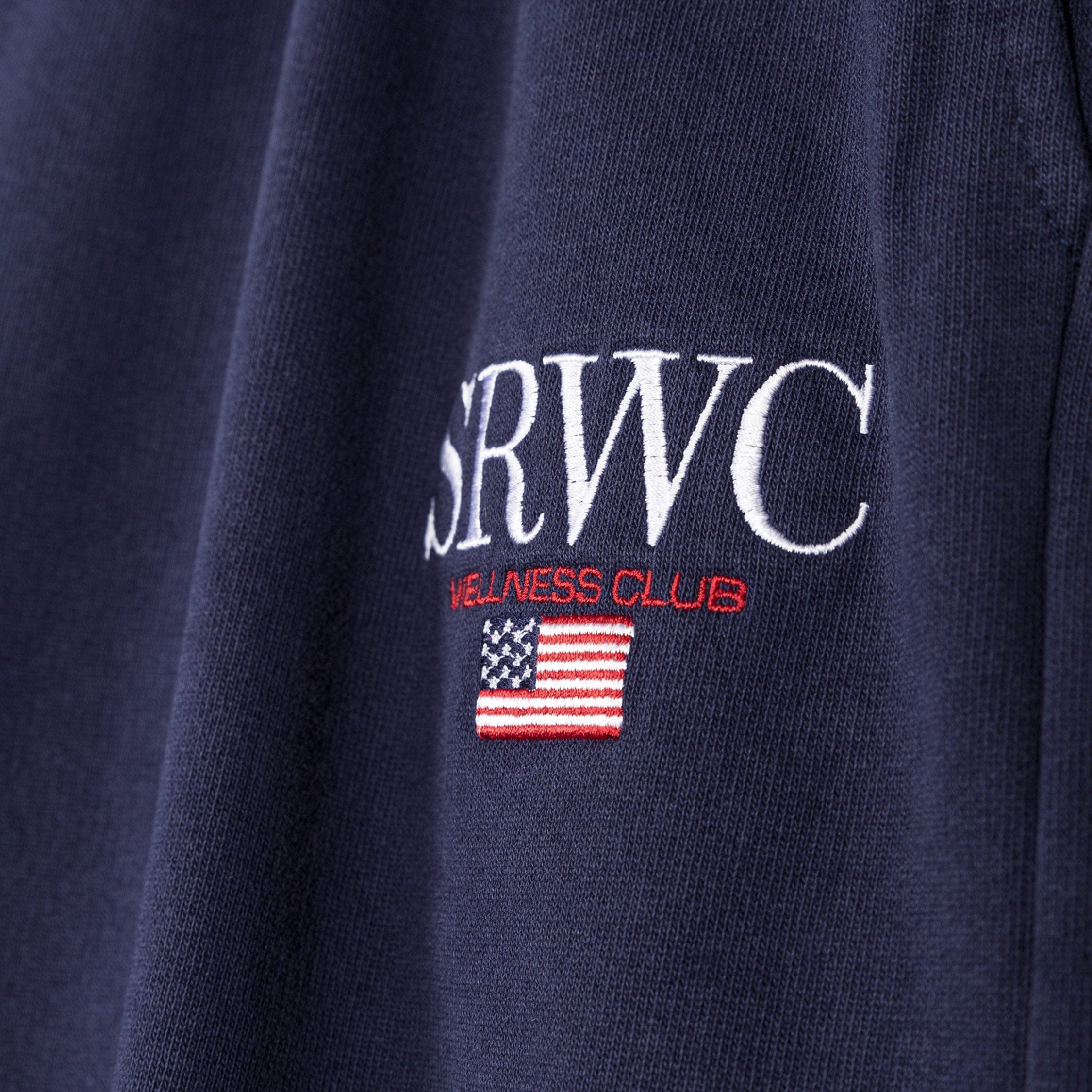 Sporty & Rich Nautical Embroidered Wide Sweatpant