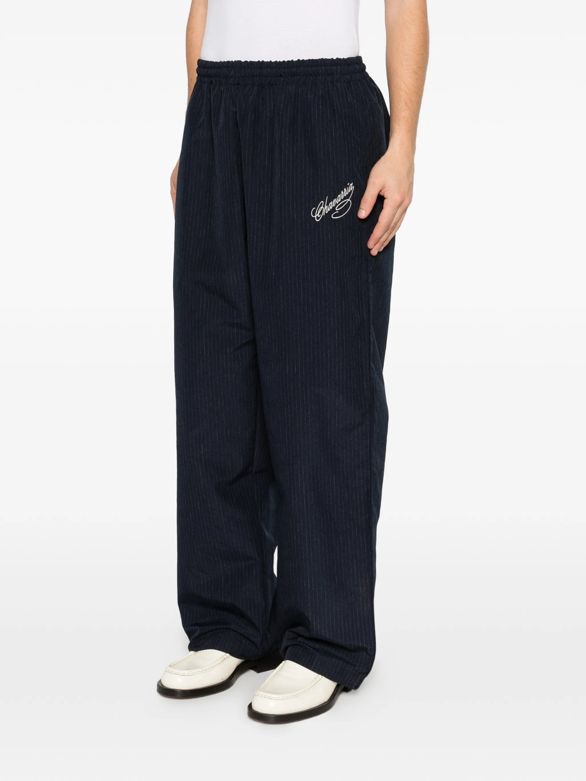 Willy Chavarria striped - pattern trousers