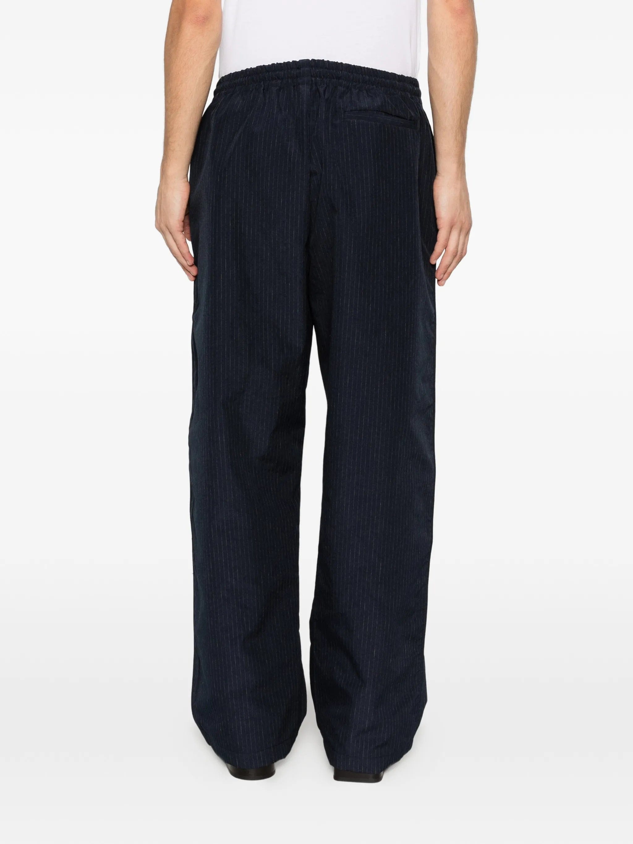 Willy Chavarria striped - pattern trousers