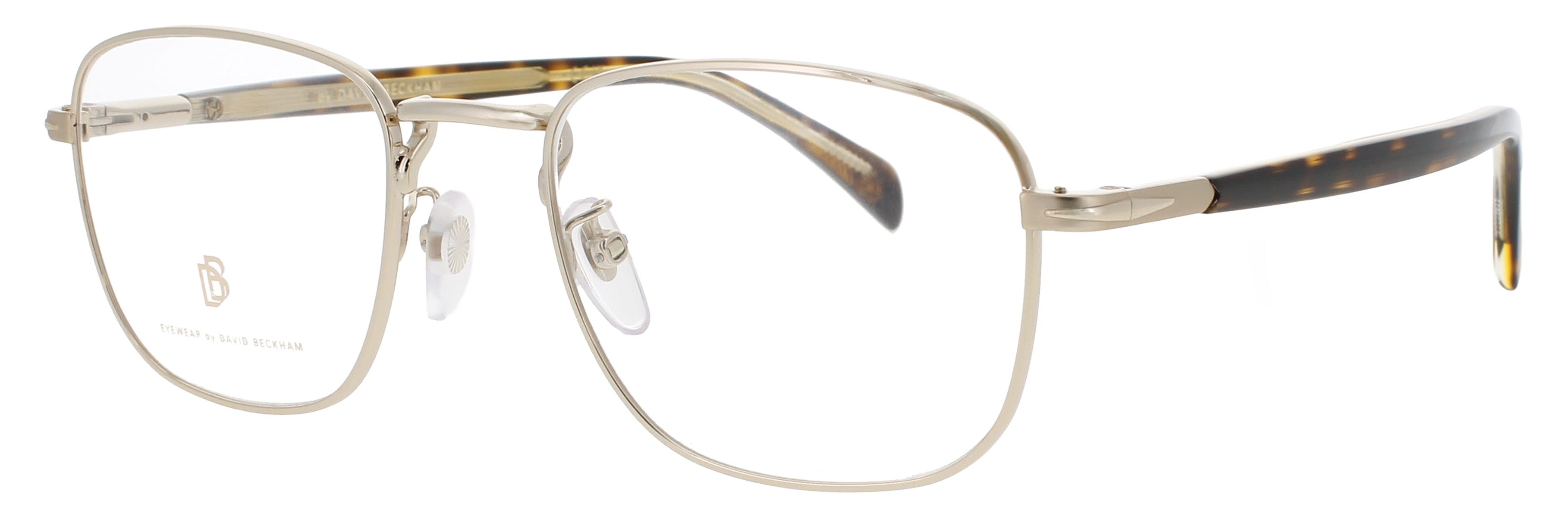 David Beckham Optical Glasses Gold