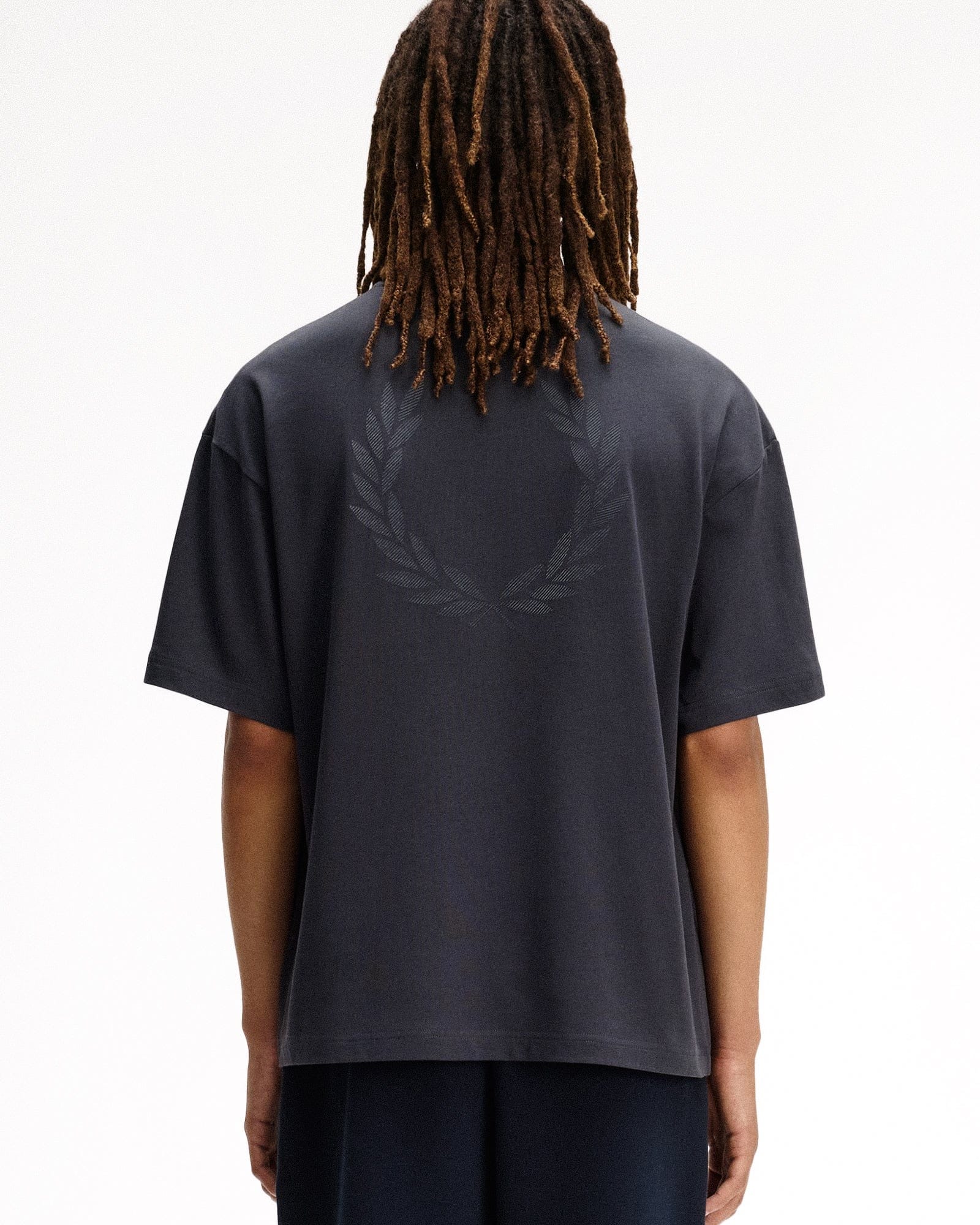Fred Perry Back Print LRL Wreath T - Shirt