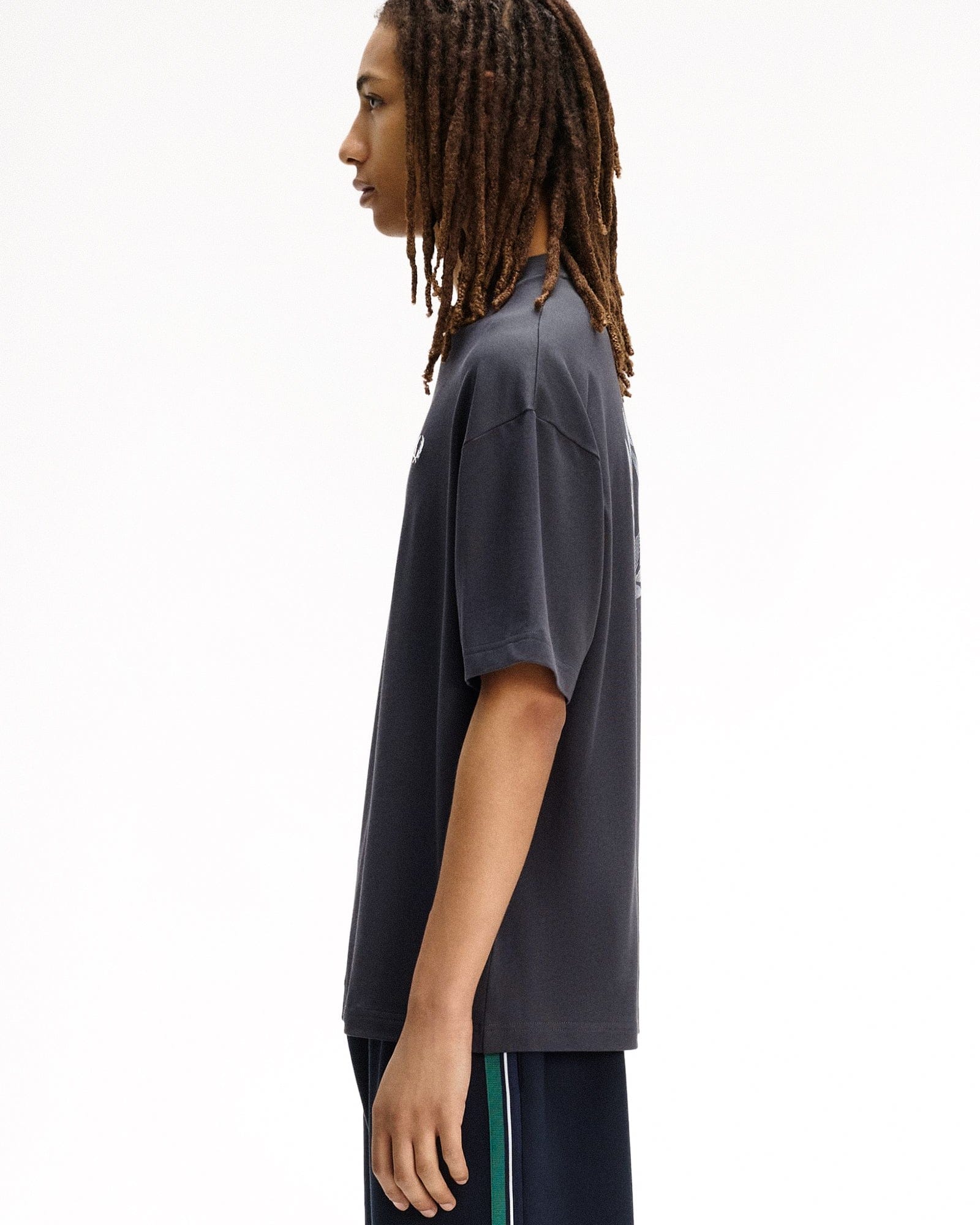 Fred Perry Back Print LRL Wreath T - Shirt