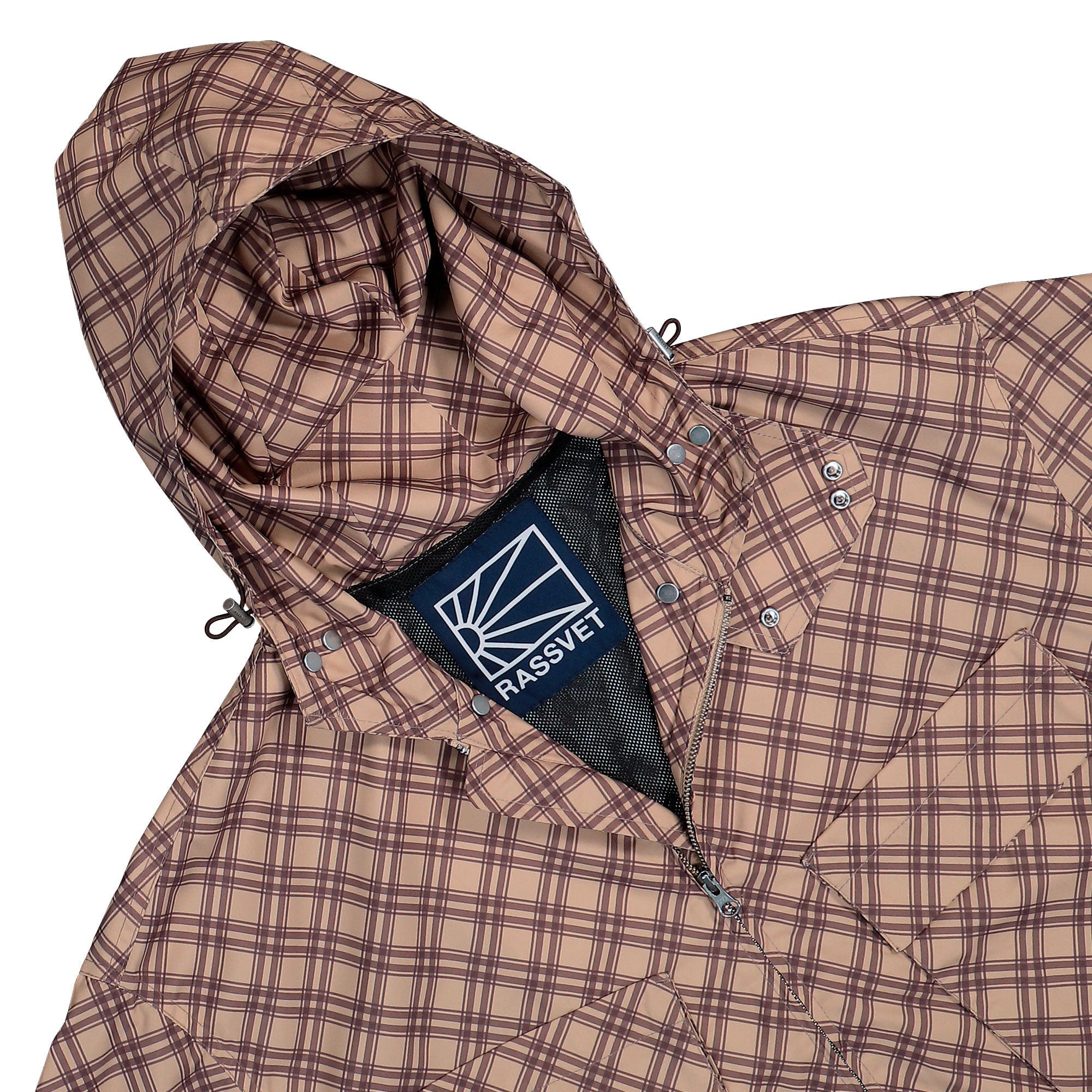 Rassvet Poly Tartan Hooded Jacket