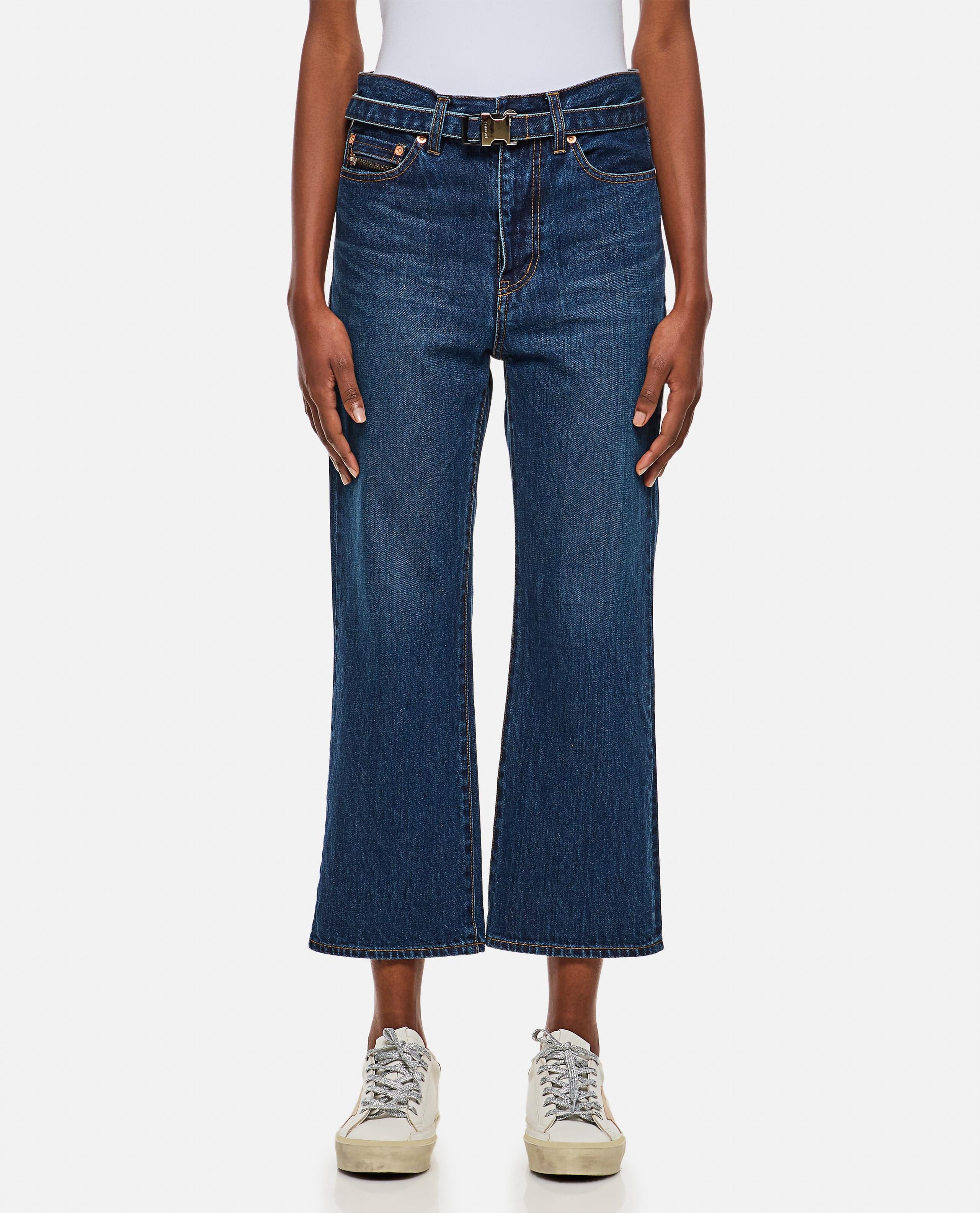 Sacai BOOT CUT DENIM PANTALONI