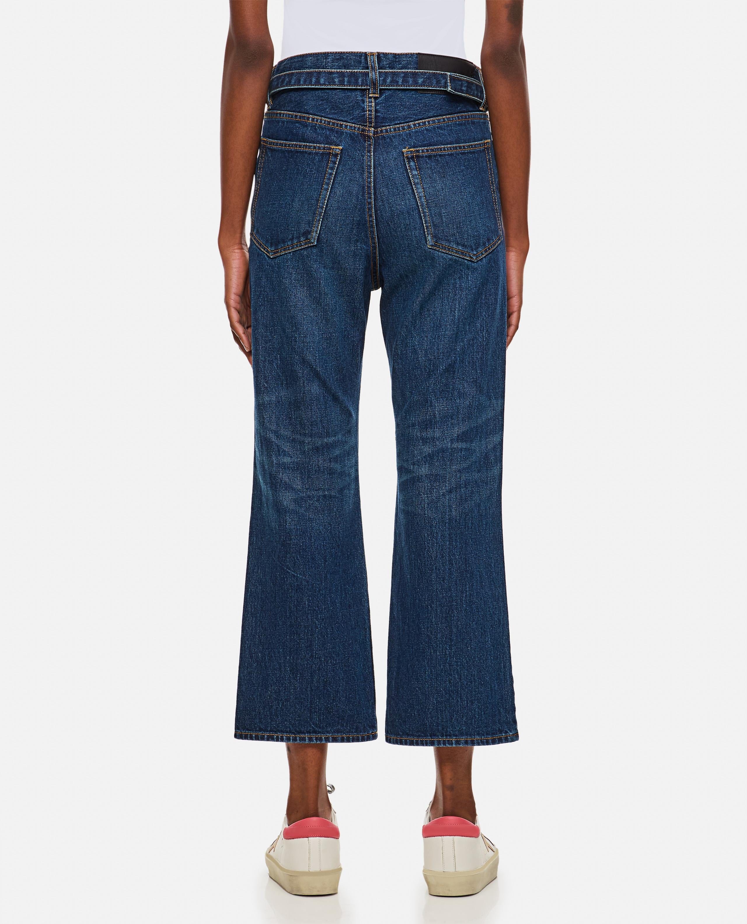 Sacai BOOT CUT DENIM PANTALONI