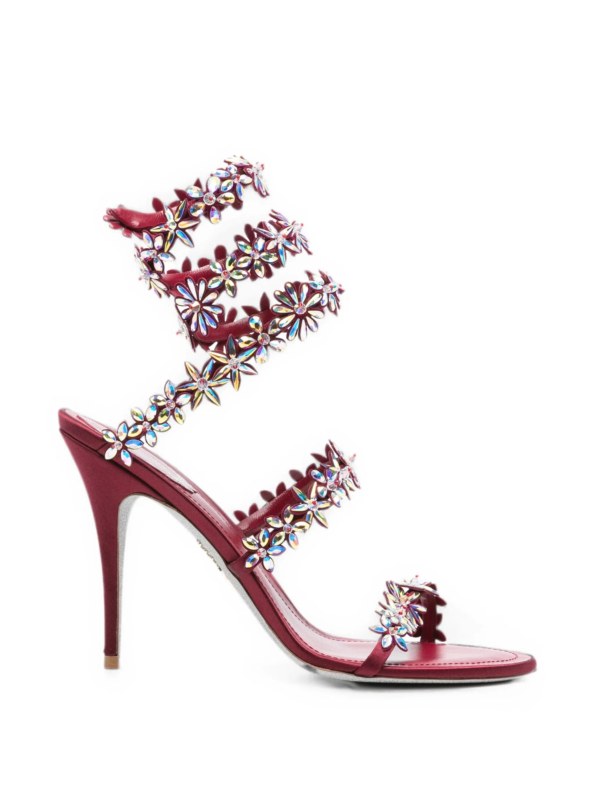 René Caovilla Eva crystal - embellished heeled sandals