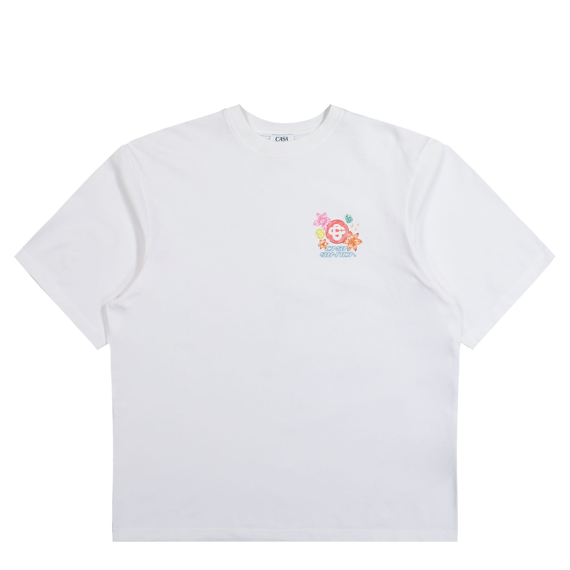 Casablanca Collage D'Icones Graphiques Oversized T - Shirt