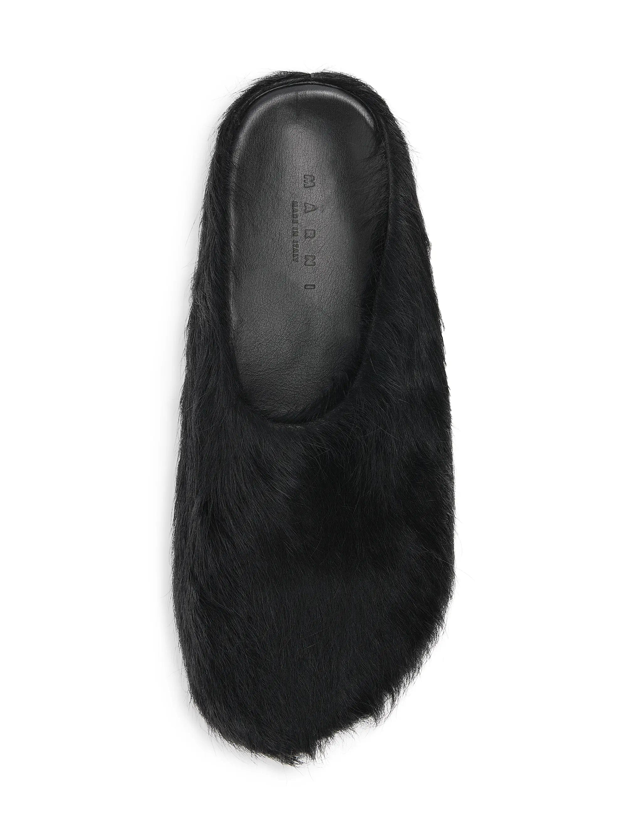 MARNI FUSSBETT SABOT - BLACK