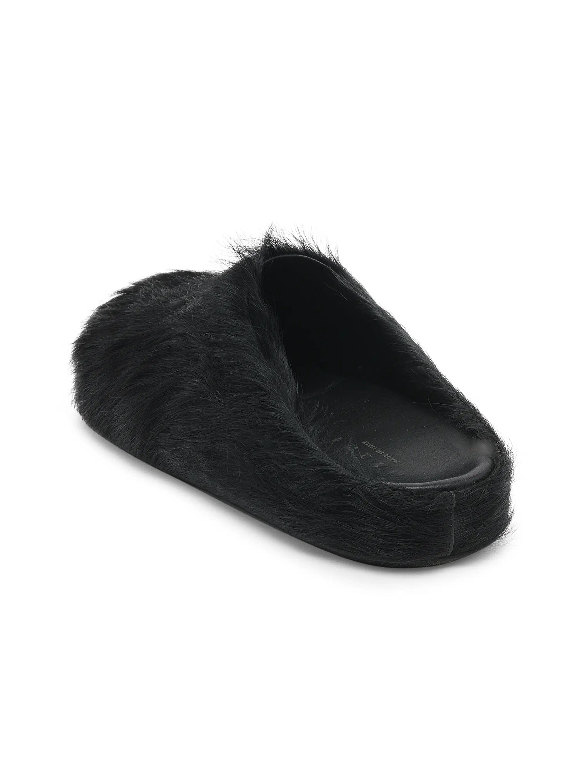 MARNI FUSSBETT SABOT - BLACK