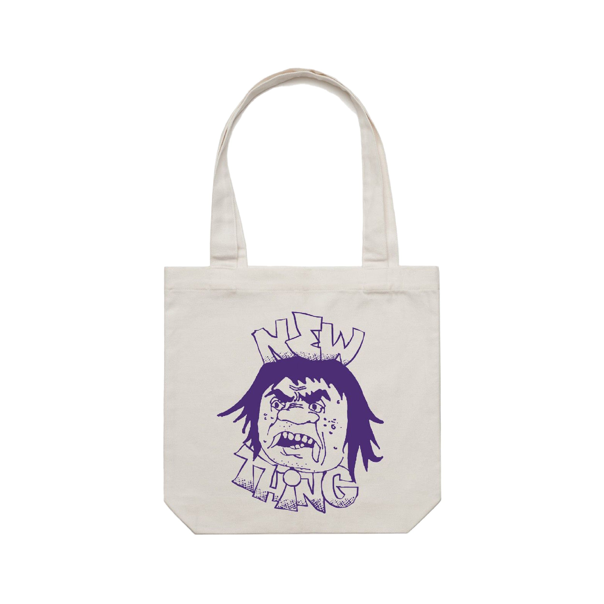 New Thing Troll Tote Bag - White