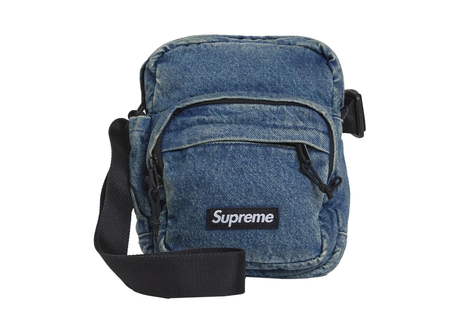 Supreme Clothing & Accessories Supreme Denim Shoulder Bag Washed Indigo