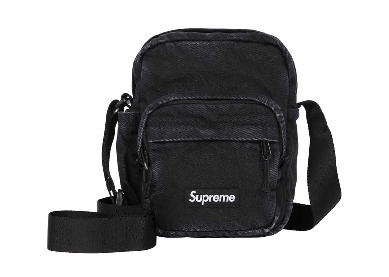 Supreme Clothing & Accessories Supreme Denim Shoulder Bag Black