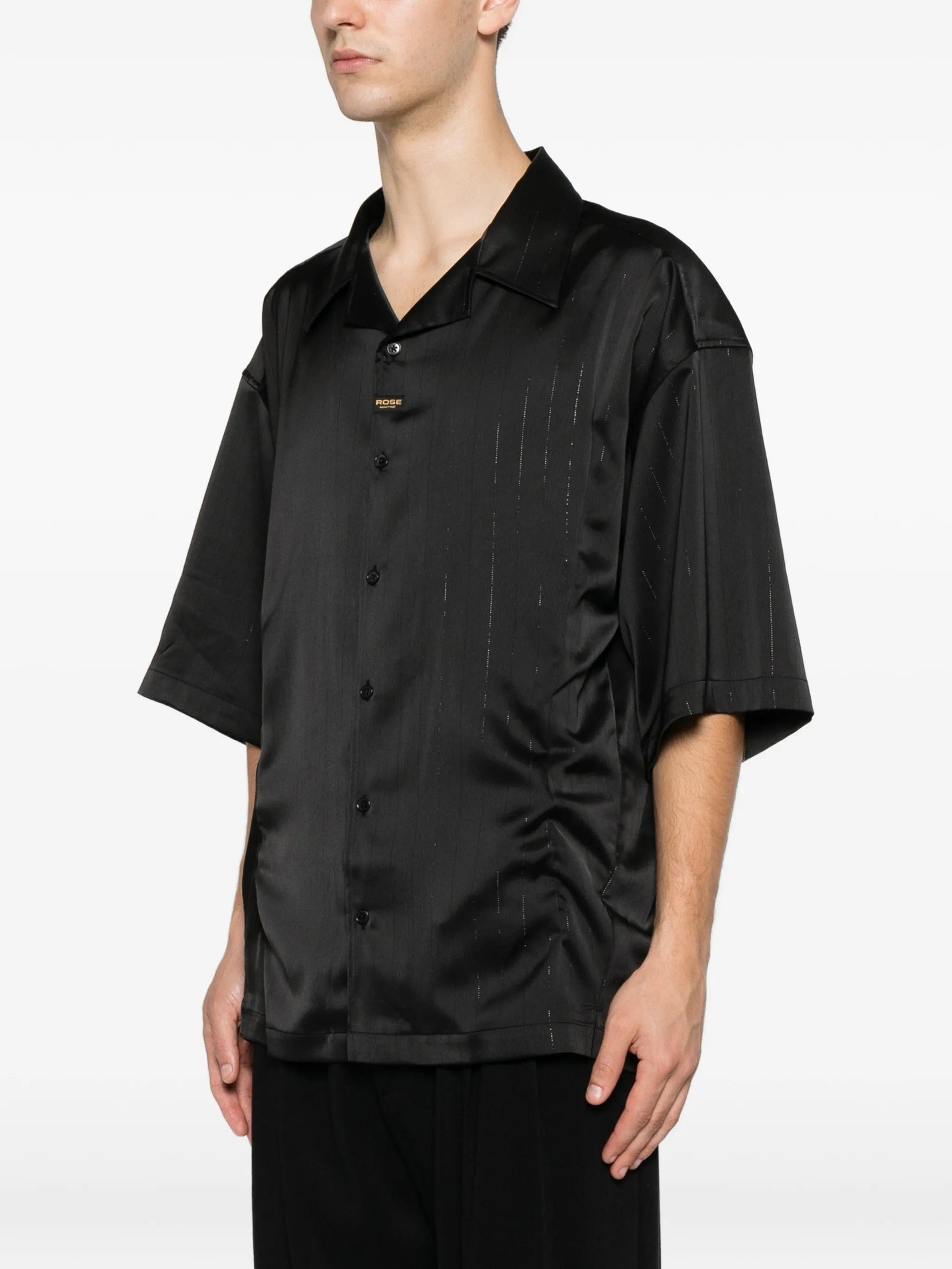 Martine Rose striped short - sleeve shirt