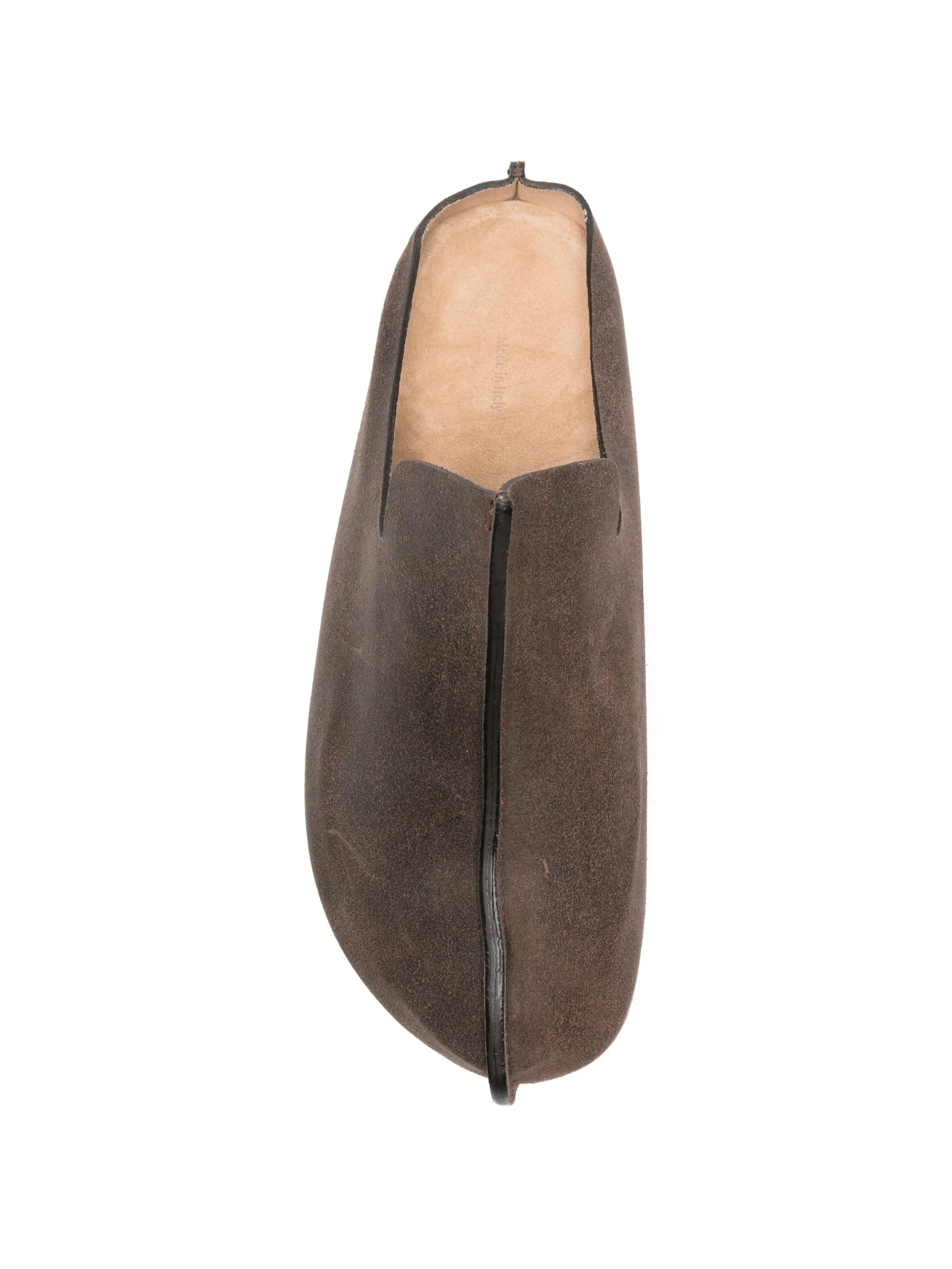 JW Anderson 50 mm suede platform mules