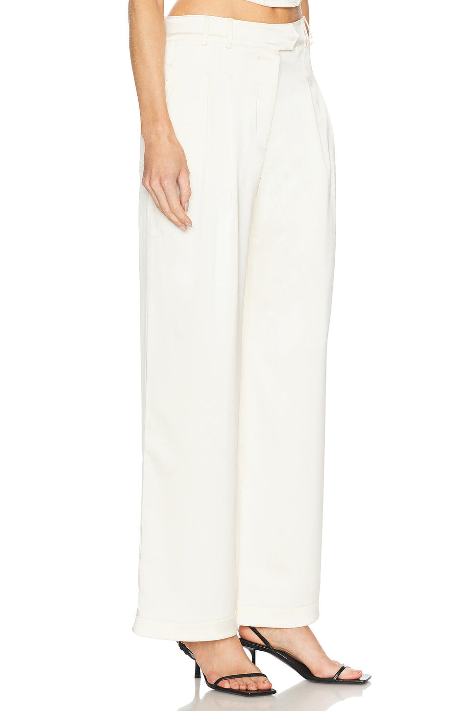 Fleur du Mal Satin Relaxed Pant