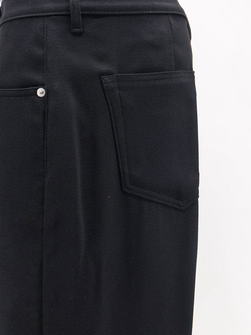 RICK OWENS Geth Jeans wool trousers