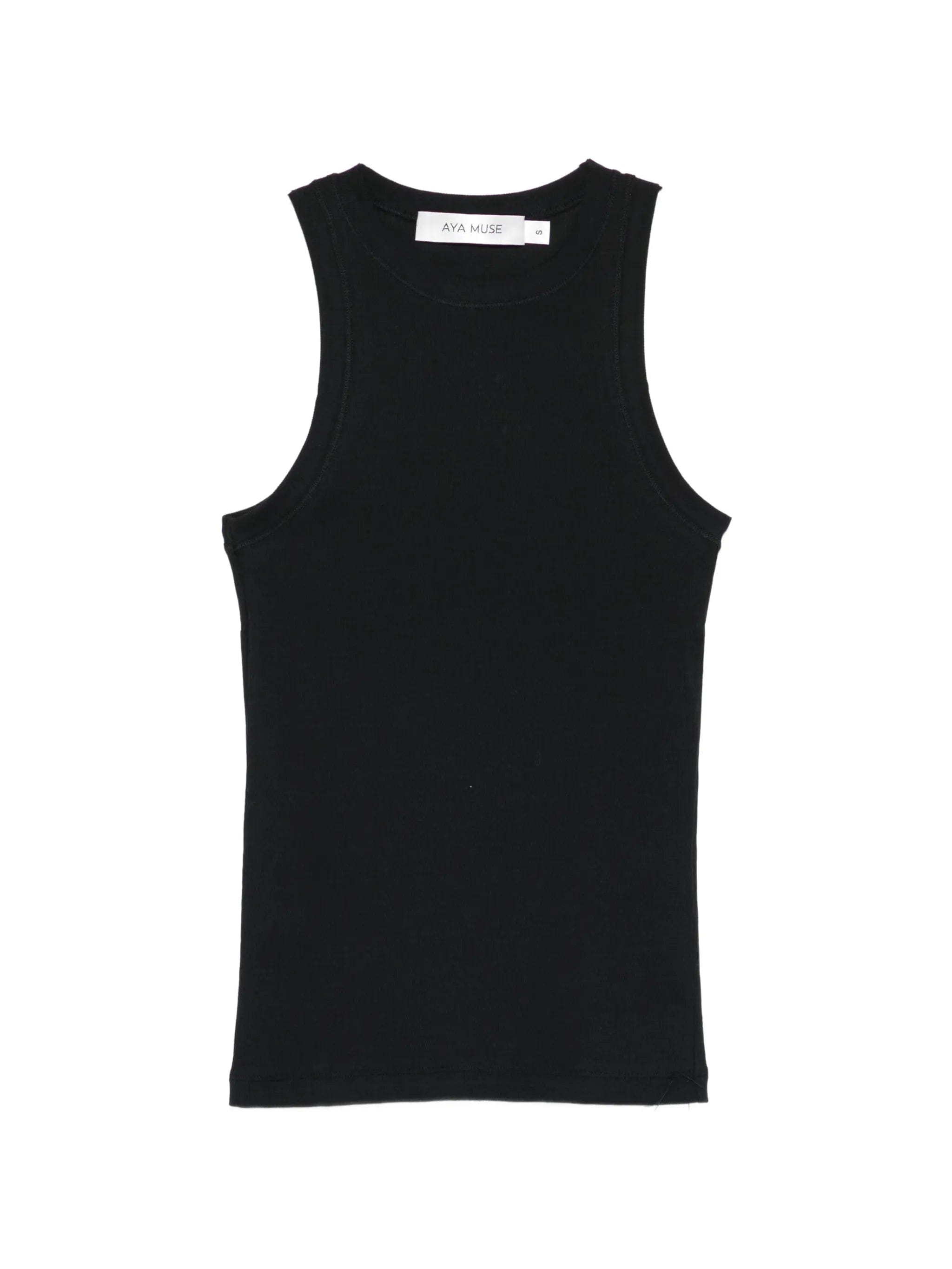 Aya Muse crew - neck tank top