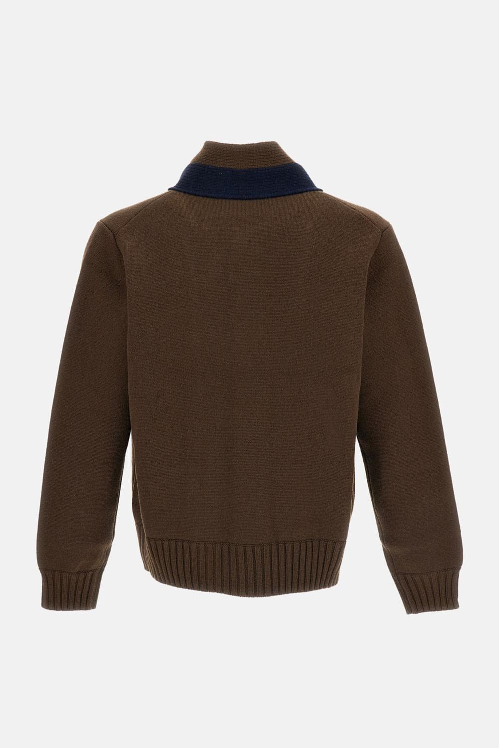 Sacai CARDIGAN IN MAGLIA DI LANA