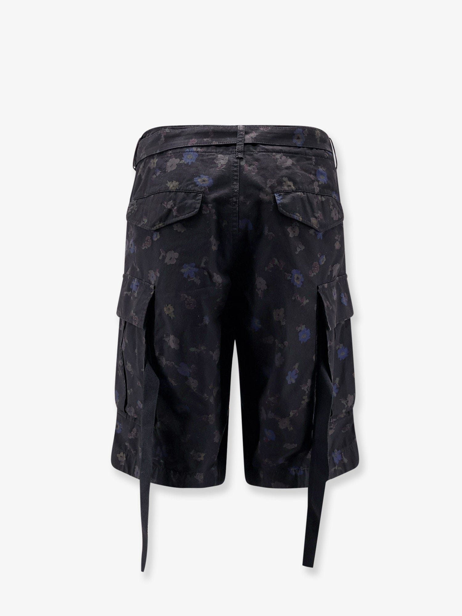 SACAI Printed cotton shorts