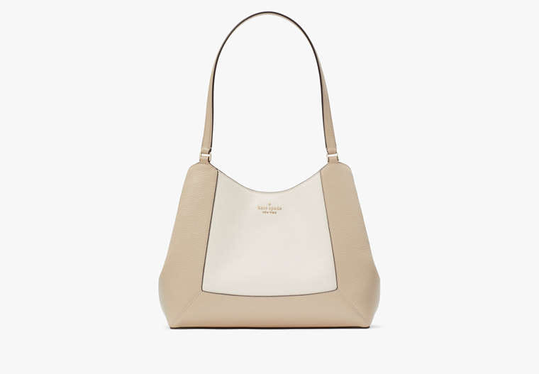 TRIPLE Lena Colorblock Large Triple Compartment Shoulder Bag