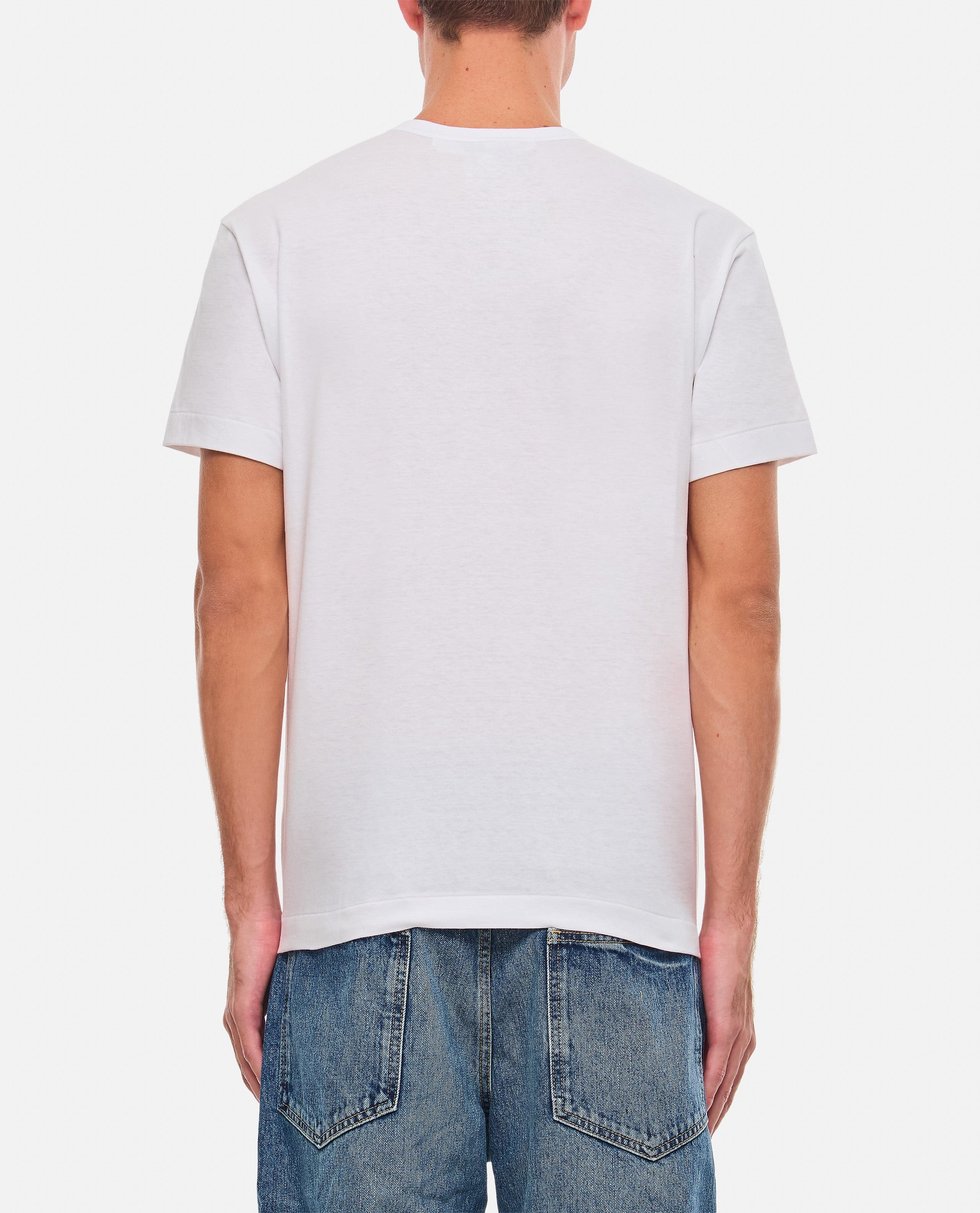 Comme des Garçons Play T - SHIRT BIANCA CON LOGO