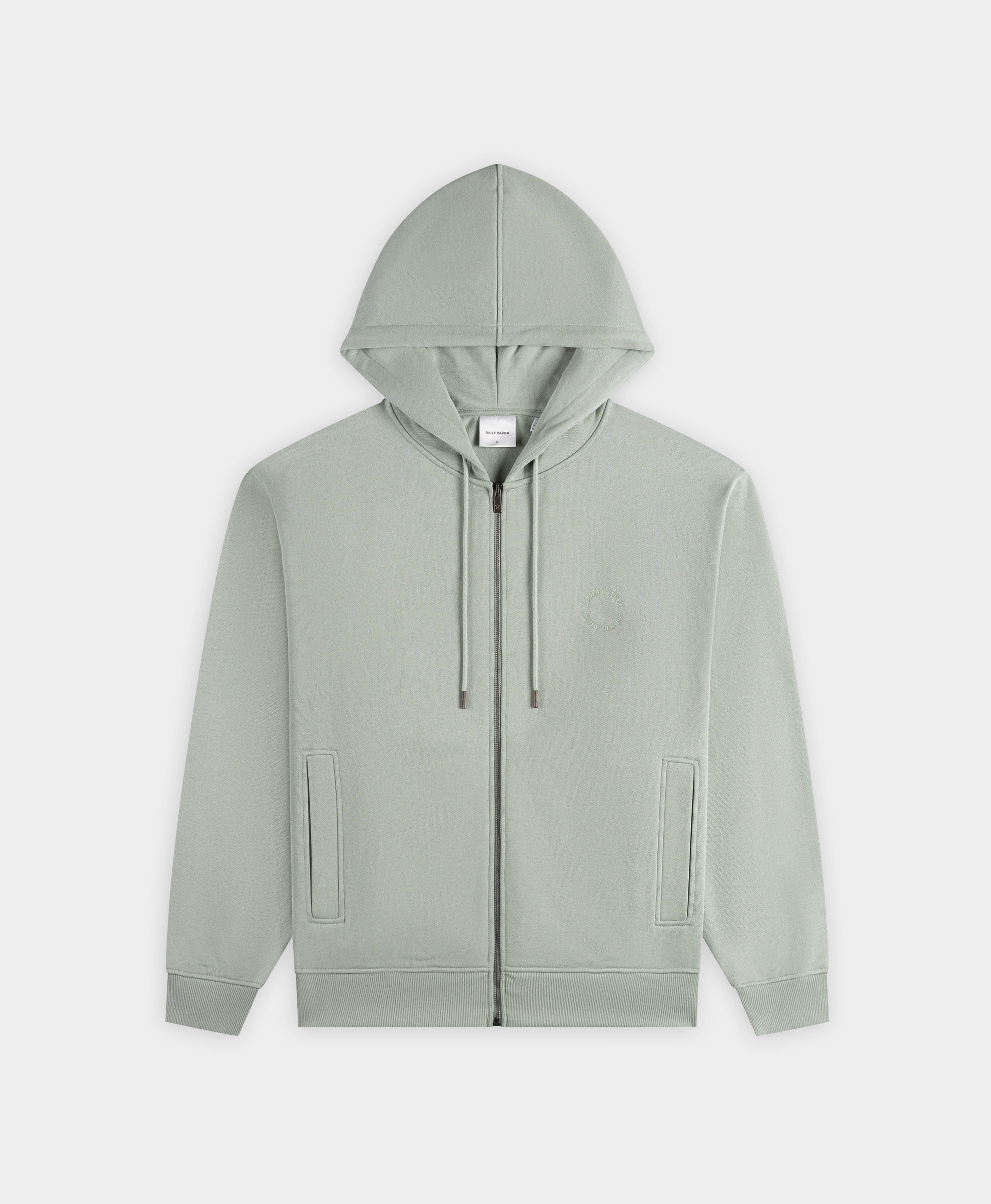 Iceberg Green Orbit Emb Zip Hoodie