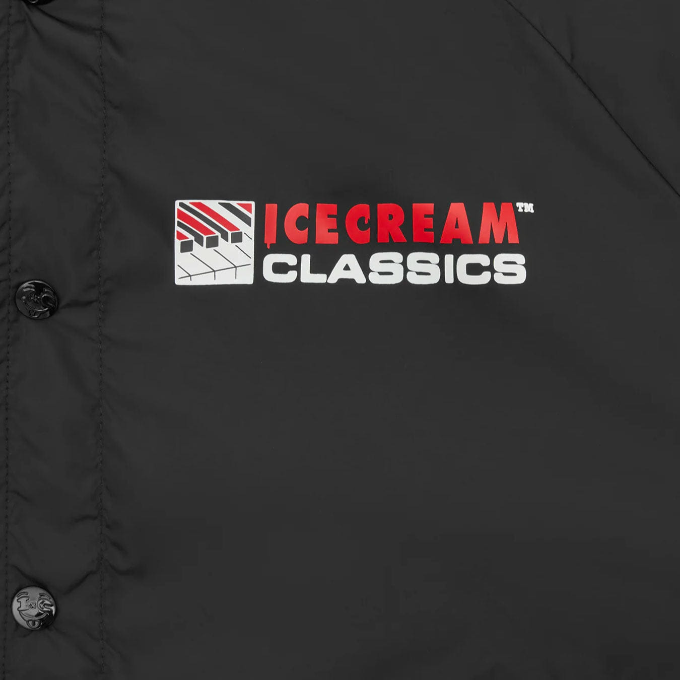 Icecream Nylon Bomber Jacket Black