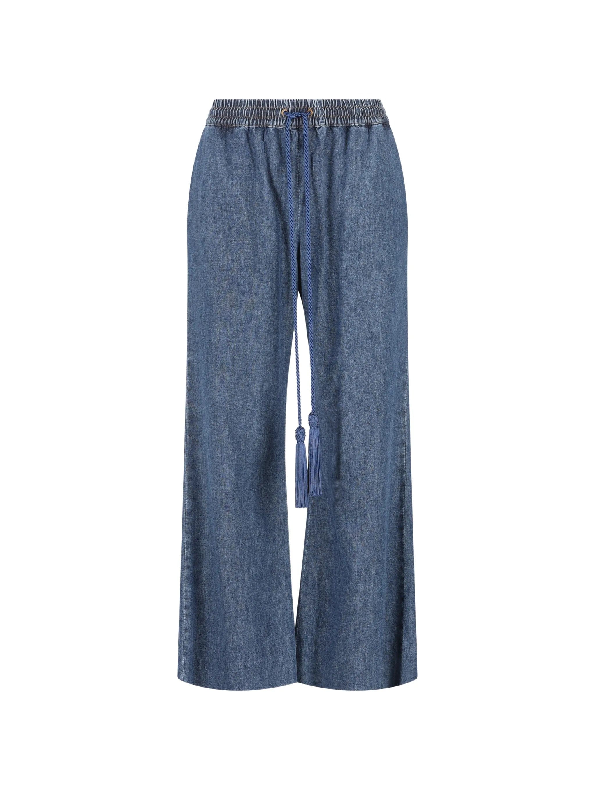 Valentino Garavani elastic - waist jeans