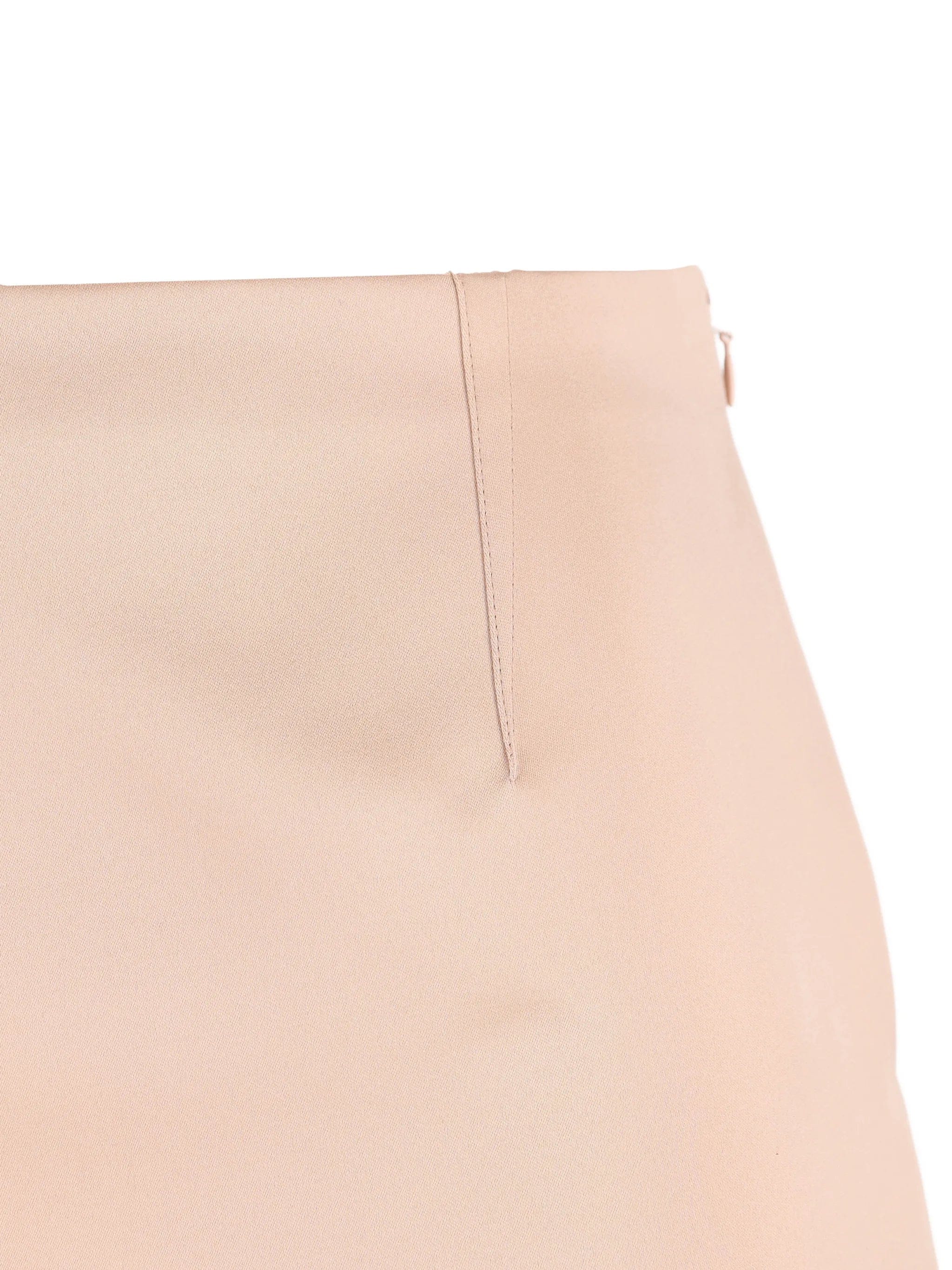 Chloé vertical stitching mini skirt