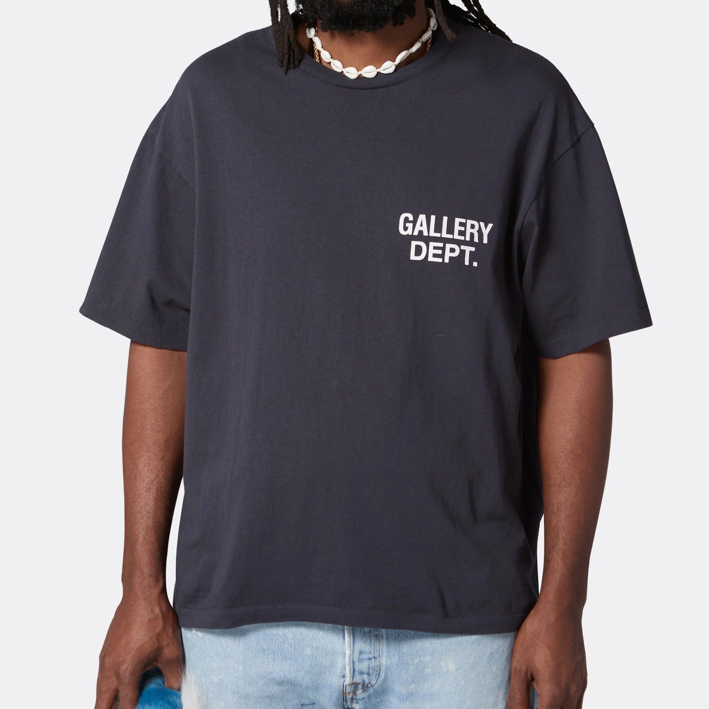 Gallery Dept. Souvenir T - Shirt - Black/White