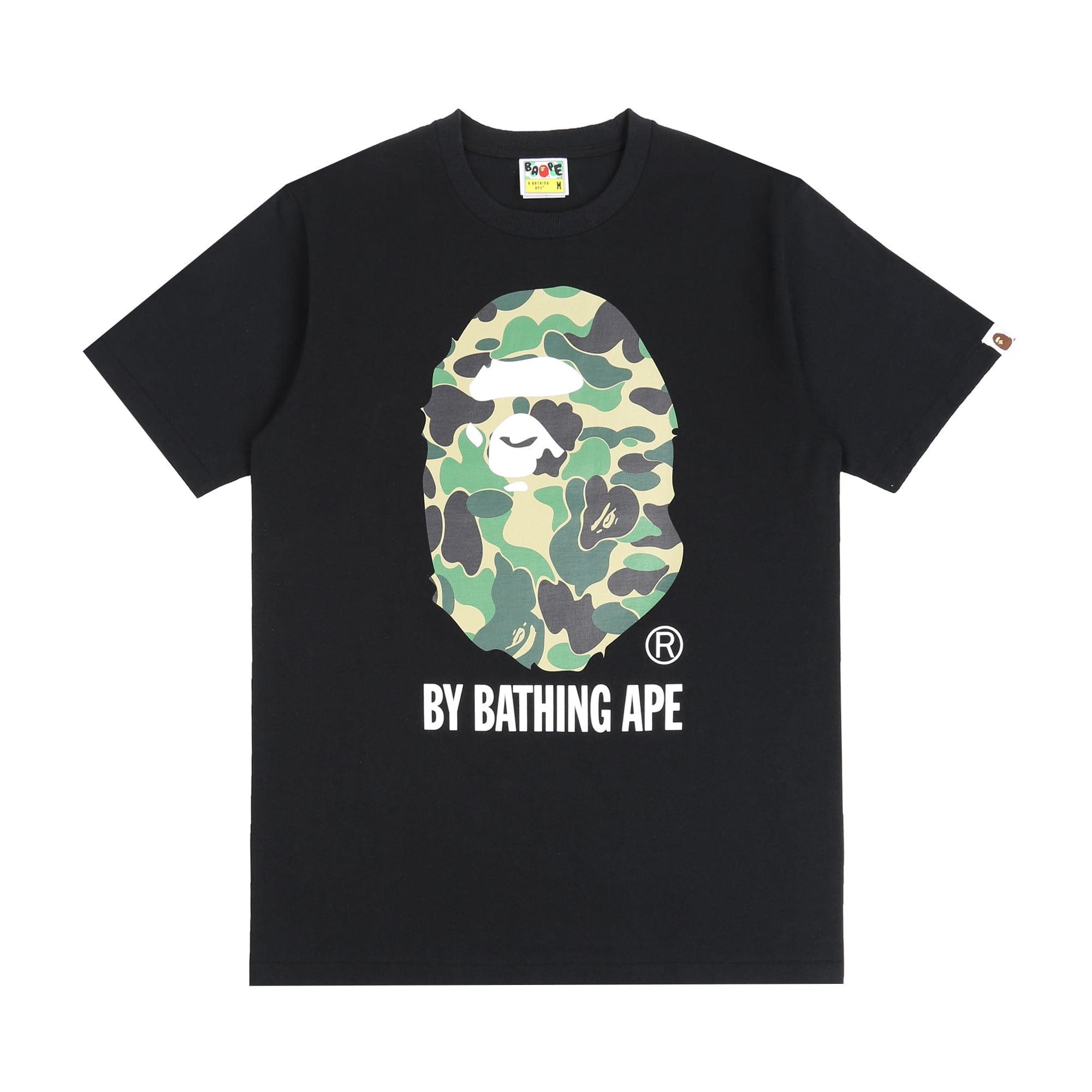 A Bathing Ape ABC Camo By Bathing Ape T - Shirt - Black/Green
