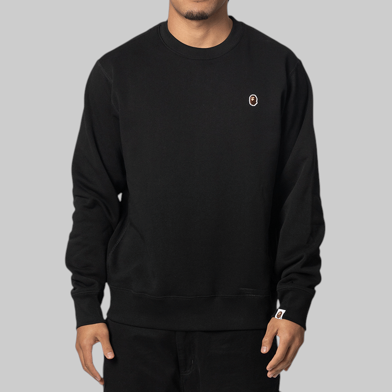 A Bathing Ape® One Point Sweatshirt - Black