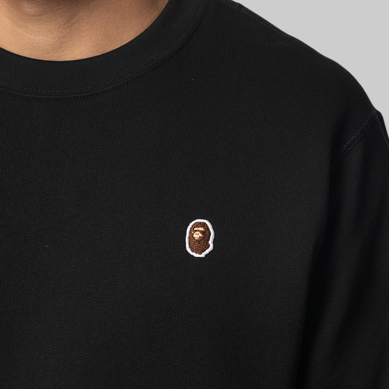 A Bathing Ape® One Point Sweatshirt - Black