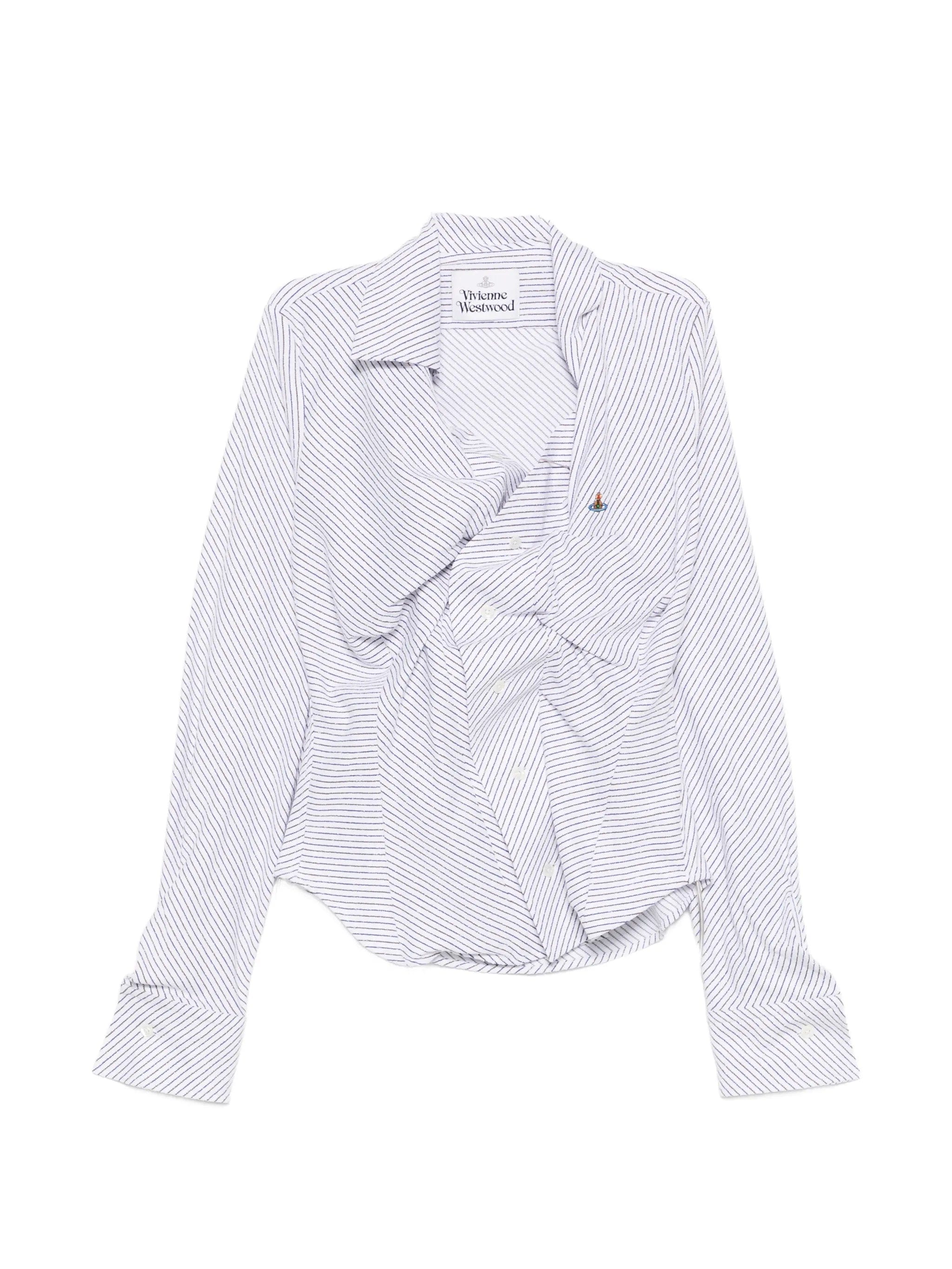 Vivienne Westwood Drunken striped shirt